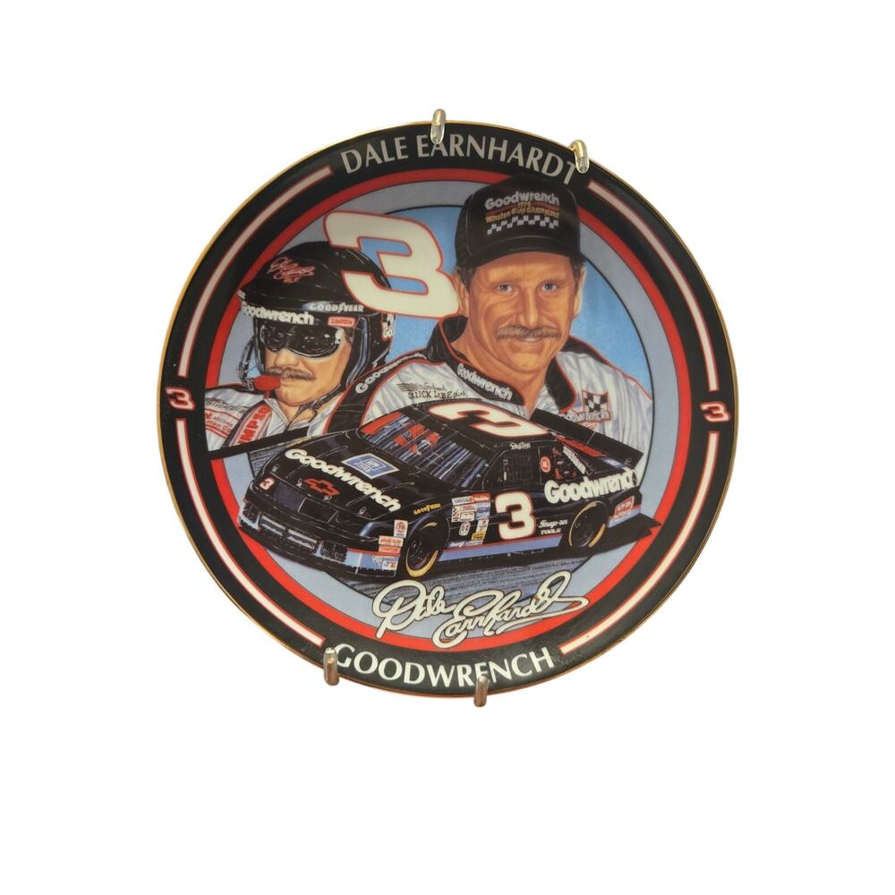 Dale Earnhardt Sr #3 Goodwrench The Intimidator Hamilton Collection Plate 1993